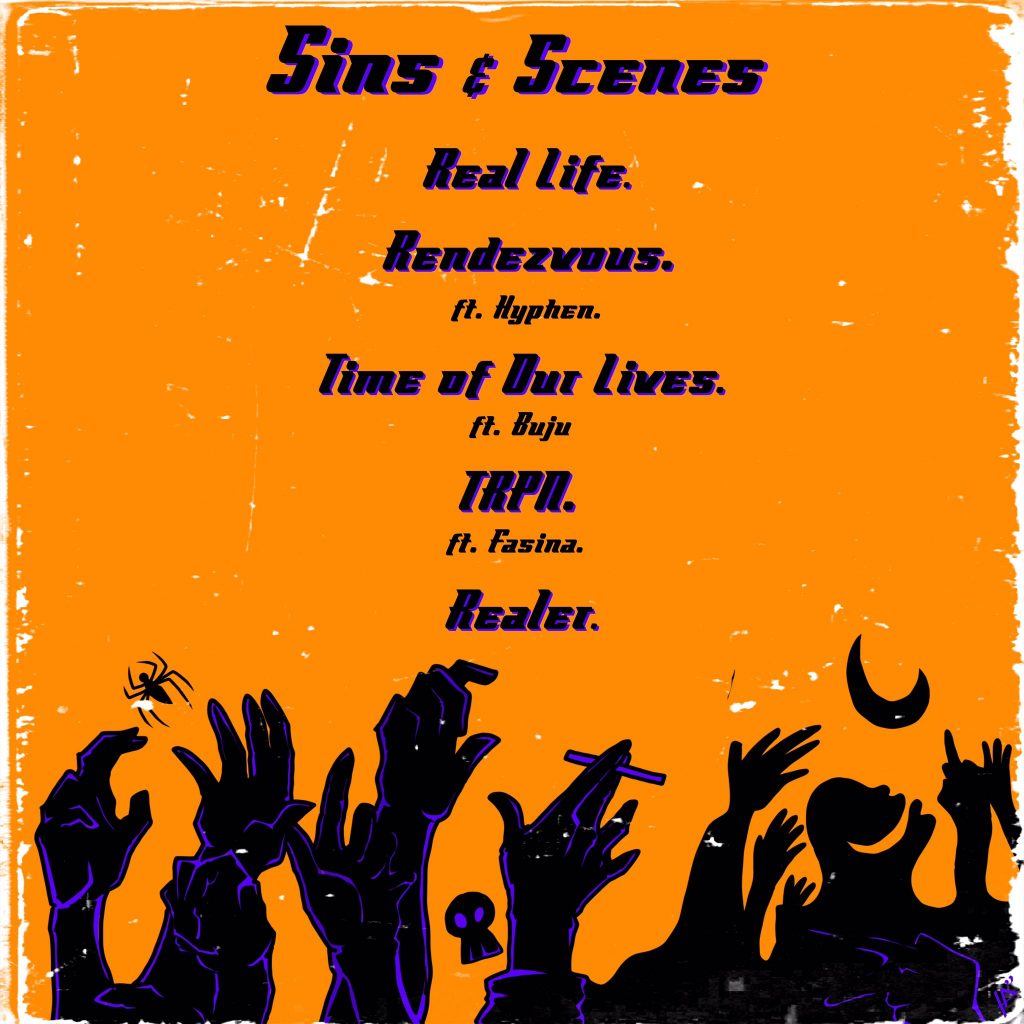 Loti and KD - Sins and Scenes Tracklist