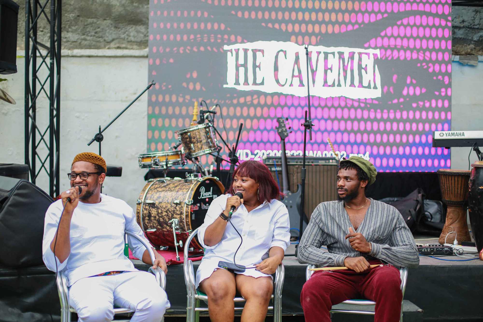 the cavemen album launch