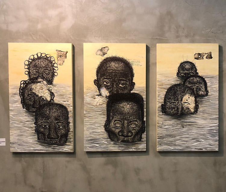 Igbo Landing by Nigerian Artist, Ayanfe Olarinde